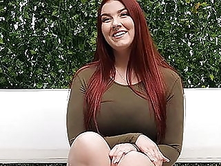 PAWG Gets Her First Black Dick redhead
